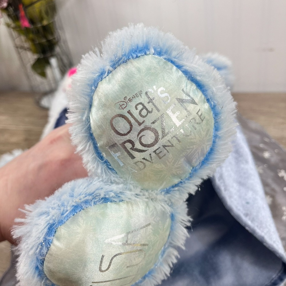 Build A Bear Princess Sparkle Blue Bear‎ Plush Disney Frozen Elsa Dress - Picture 4 of 10